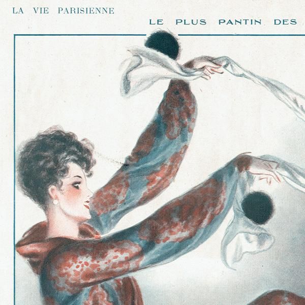 ե󥹤λ޳ 1928ǯ LA VIE PARISIENNEArmand Vallée0623