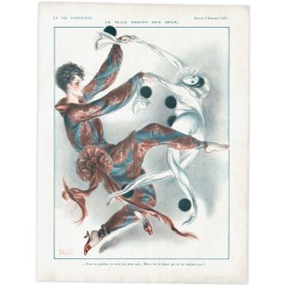 フランスの雑誌挿絵 1928年 〜LA VIE PARISIENNE〜より（Armand Vallée）0623