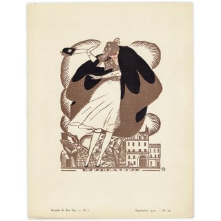 フェルナン・シメオン（Fernand SIMEON） ガゼット・デュ・ボントン Gazette du Bon Ton 1920年  #032