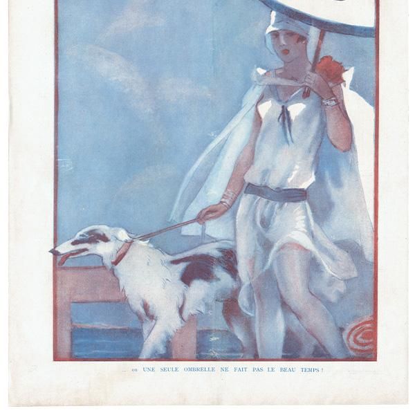 フランスの雑誌挿絵 1928年 ～LA VIE PARISIENNE～より（Zyg
