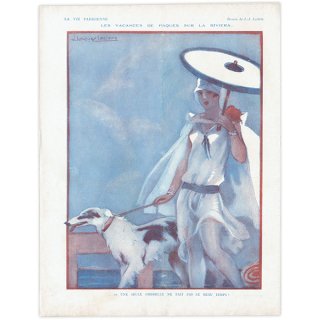 フランスの雑誌挿絵 1928年 〜LA VIE PARISIENNE〜より（Julien Jacques Leclerc）0624