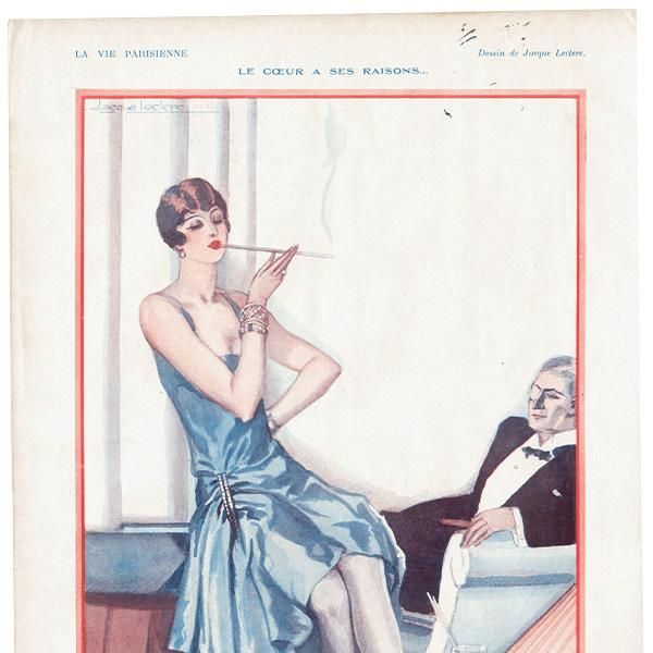 ե󥹤λ޳ 1928ǯ LA VIE PARISIENNEJulien Jacques Leclerc0627