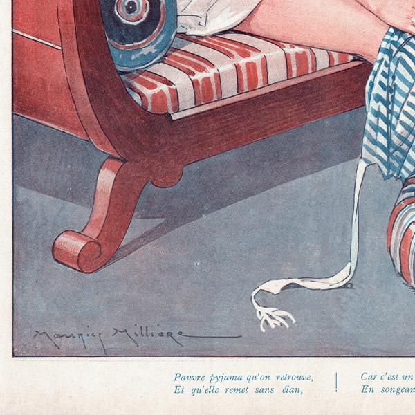 フランスの雑誌挿絵 1928年 ～LA VIE PARISIENNE～より