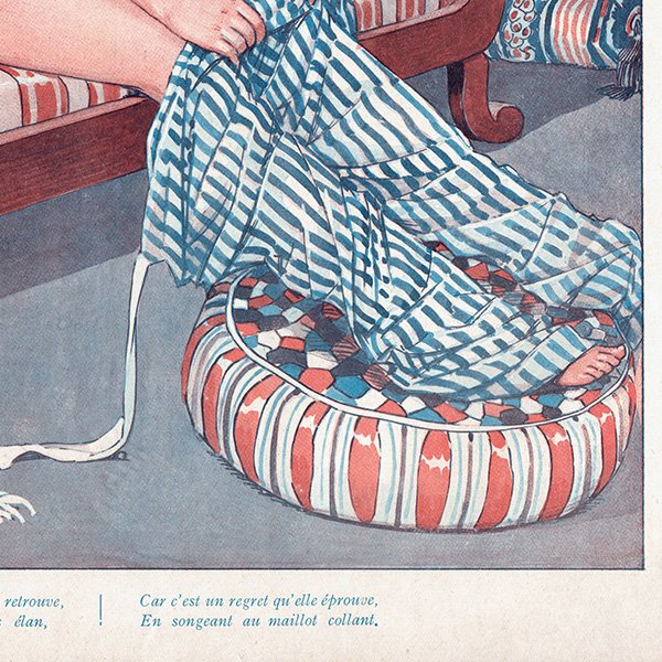 フランスの雑誌挿絵 1928年 ～LA VIE PARISIENNE～より（モーリス 