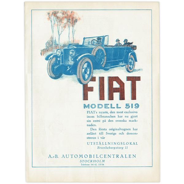 եå (Fiat) 1925ǯ ǥθŤ֤ιʥơ 0185