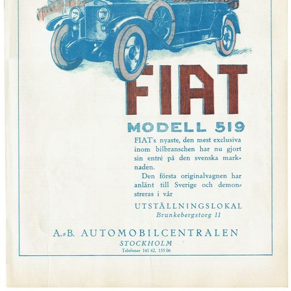 եå (Fiat) 1925ǯ ǥθŤ֤ιʥơ 0185