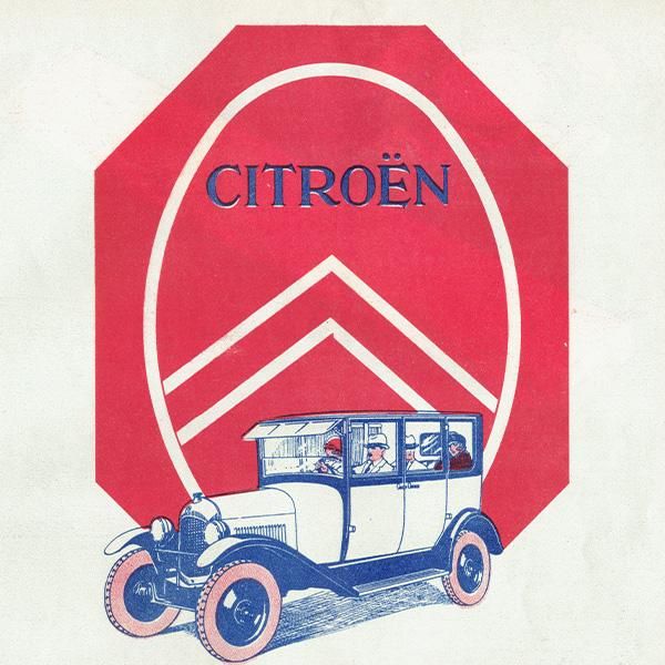 ȥ (CITROEN) 1925ǯ ǥθŤ֤ιʥơ 0186