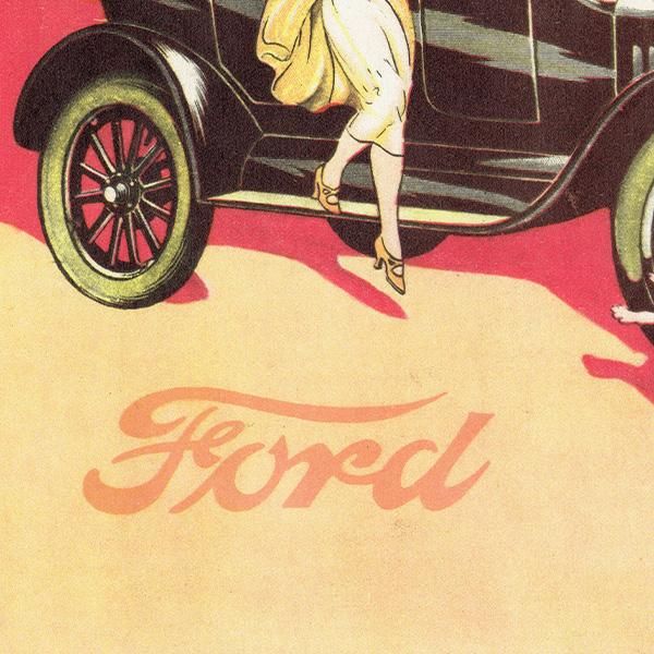 RENAULT 1950年代モデル ヴィンテージ広告 ヴィンテージポスター フランス Renault(ルノー) 1950年代