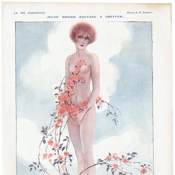 ե󥹤λ޳ 1928ǯ LA VIE PARISIENNEʥ른塦쥪ͥå/Georges Léonnec0631