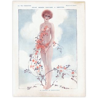 フランスの雑誌挿絵 1928年 〜LA VIE PARISIENNE〜より（ジョルジュ・レオネック/Georges Léonnec）0631