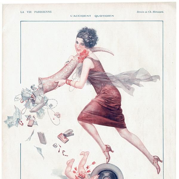 ե󥹤λ޳ 1928ǯ LA VIE PARISIENNEʥꡦ륢/Chéri Hérouard0633