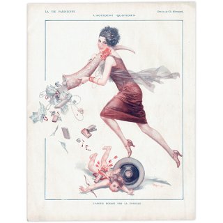 フランスの雑誌挿絵 1928年 〜LA VIE PARISIENNE〜より（シェリ・エルアール/Chéri Hérouard）0633