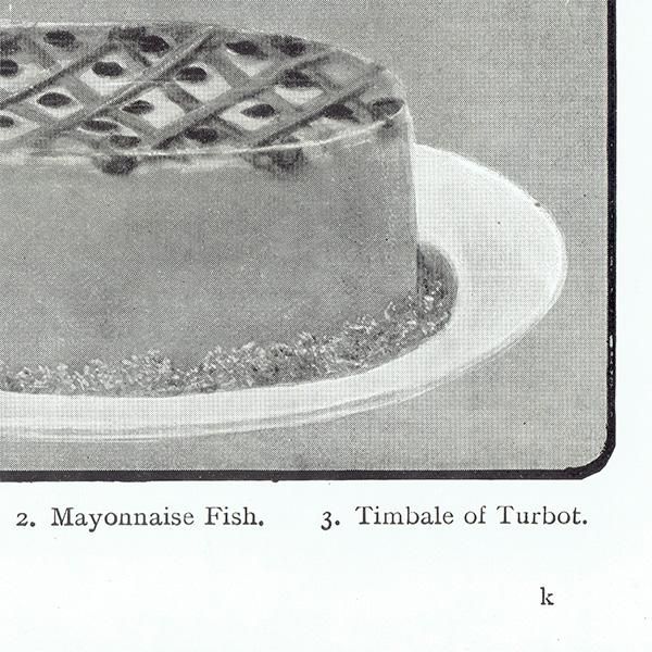 ߥӡȥβܤ  FISH ENTREES(Υᥤǥå) 1906ǯ ꥹƥץ 0121