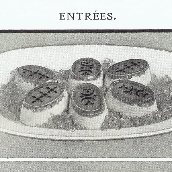 ミセスビートンの家政読本より  ENTREES(いろいろな前菜) 1906年 イギリスアンティークプリント 0122