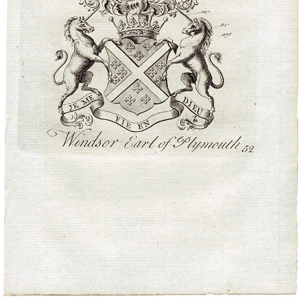 ѹ² Windsor Earl of Plymouthʥץޥߡˡ   ƥ ץ 1779ǯ  |  1222