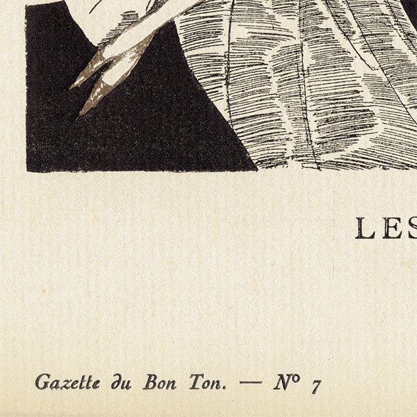 ɥɡ٥ˡȡEduardo Benito  åȡǥ塦ܥȥ Gazette du Bon Ton 1920ǯ  #036