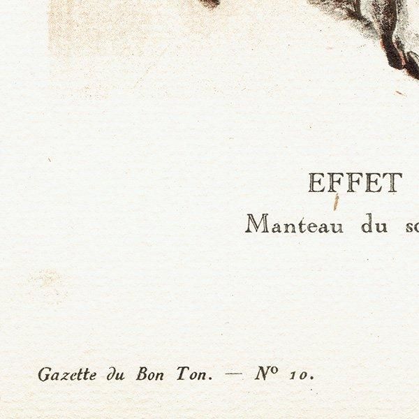 Aleksandr Yevgeniyevich YAKOVLEF  åȡǥ塦ܥȥ Gazette du Bon Ton 1920ǯ  #037