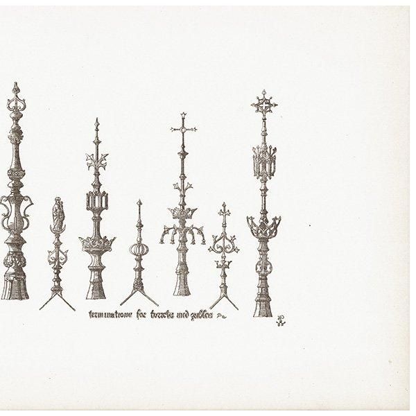 ʥ / 1516 Terminations for Turrets and Gables ꥹ ƥ ǲ 1904ǯ 0262
