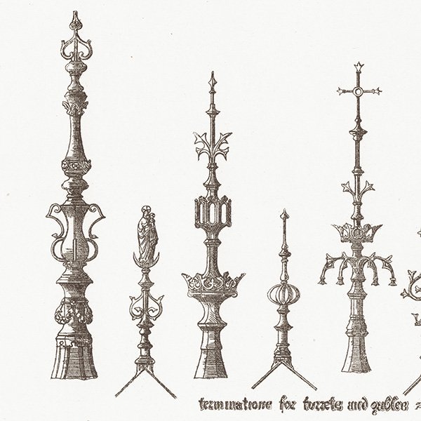 ʥ / 1516 Terminations for Turrets and Gables ꥹ ƥ ǲ 1904ǯ 0262<img class='new_mark_img2' src='https://img.shop-pro.jp/img/new/icons5.gif' style='border:none;display:inline;margin:0px;padding:0px;width:auto;' />