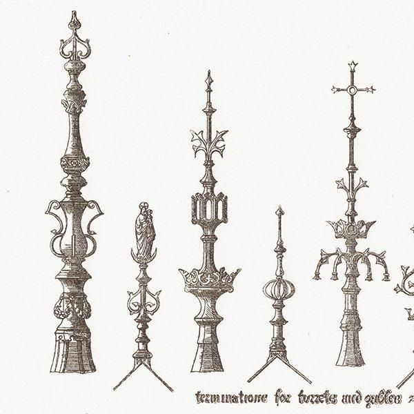 ʥ / 1516 Terminations for Turrets and Gables ꥹ ƥ ǲ 1904ǯ 0262
