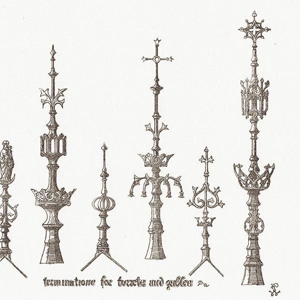 ʥ / 1516 Terminations for Turrets and Gables ꥹ ƥ ǲ 1904ǯ 0262