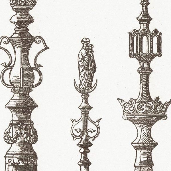 ʥ / 1516 Terminations for Turrets and Gables ꥹ ƥ ǲ 1904ǯ 0262