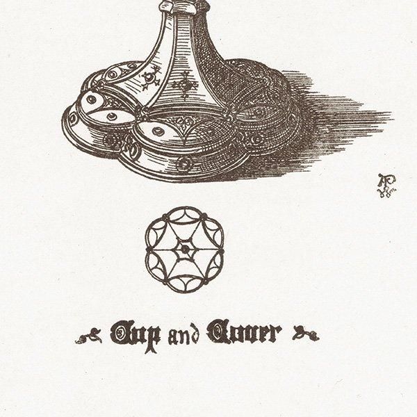 ʥ / 1516 åסСCup and Cover ꥹ ƥ ǲ 1904ǯ 0263