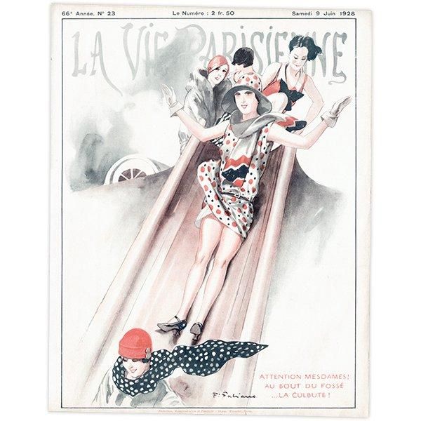 フランスの雑誌表紙 1928年 ～LA VIE PARISIENNE～より