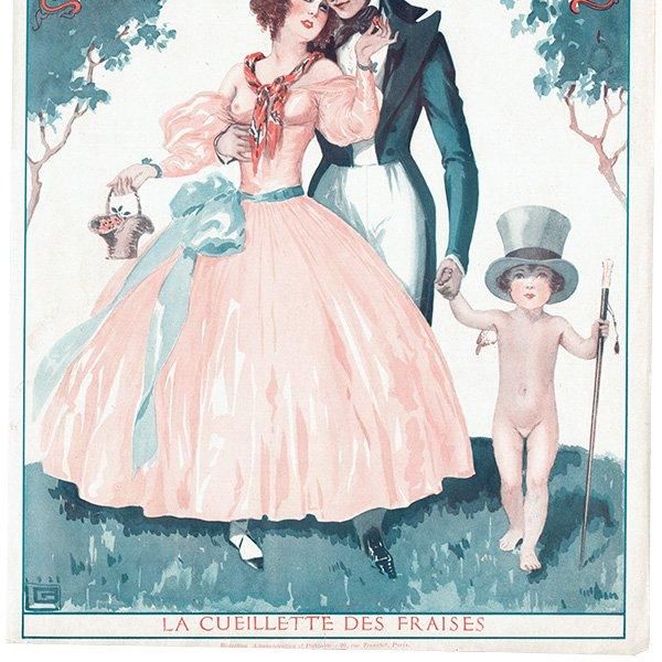 ե󥹤λɽ 1928ǯ LA VIE PARISIENNEʥ른塦쥪ͥå/Georges Léonnec0639
