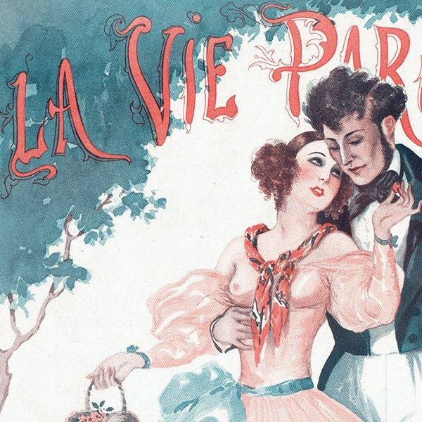 ե󥹤λɽ 1928ǯ LA VIE PARISIENNEʥ른塦쥪ͥå/Georges Léonnec0639