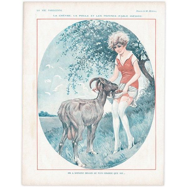 ե󥹤λ޳ 1928ǯ LA VIE PARISIENNEʥ⡼ꥹߥꥨ/Maurice Milliere0640