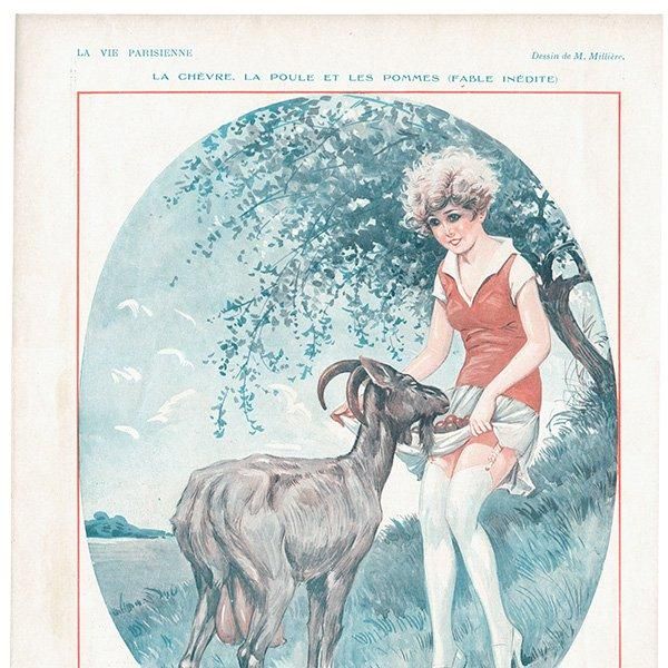 ե󥹤λ޳ 1928ǯ LA VIE PARISIENNEʥ⡼ꥹߥꥨ/Maurice Milliere0640