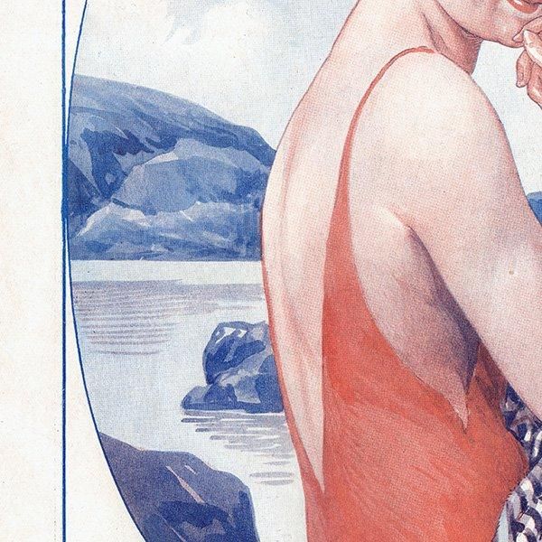 ե󥹤λ޳ 1928ǯ LA VIE PARISIENNEʥ⡼ꥹߥꥨ/Maurice Milliere0643