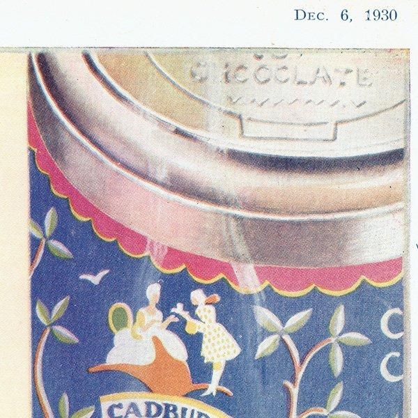 ɥХ꡼Cadbury˥åץ祳졼 ꥹ ơ / 1930ǯ 0426