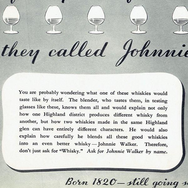 ˡJohnnie Walker˥ ꥹ ơ / 1937ǯ 0427
