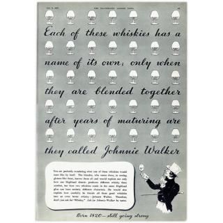 ˡJohnnie Walker˥ ꥹ ơ / 1937ǯ 0427