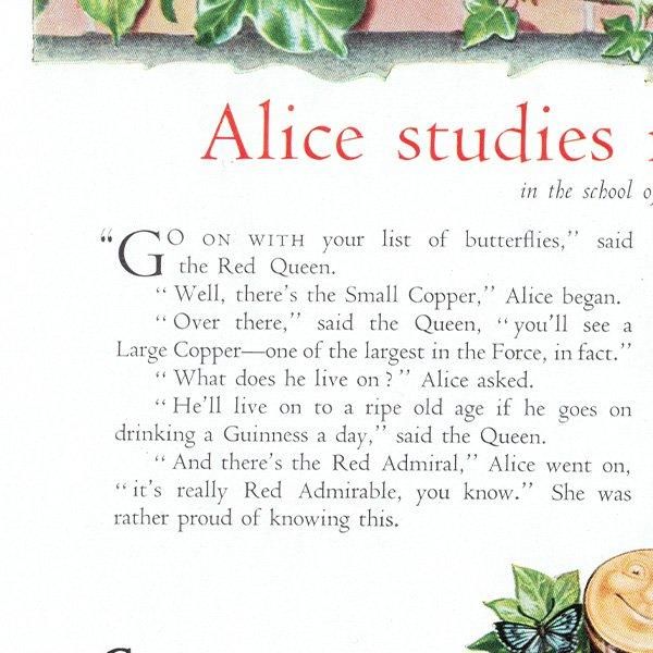 Guinnessʥͥӡ˥ꥹ Alice studies natural history Υơ ꥹ / 1954ǯ 0432