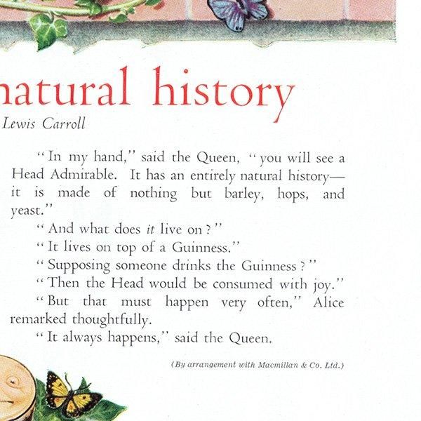 Guinnessʥͥӡ˥ꥹ Alice studies natural history Υơ ꥹ / 1954ǯ 0432
