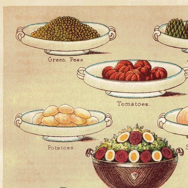ߥӡȥβܤ VEGETABLES  1895ǯ ꥹƥץ 0134