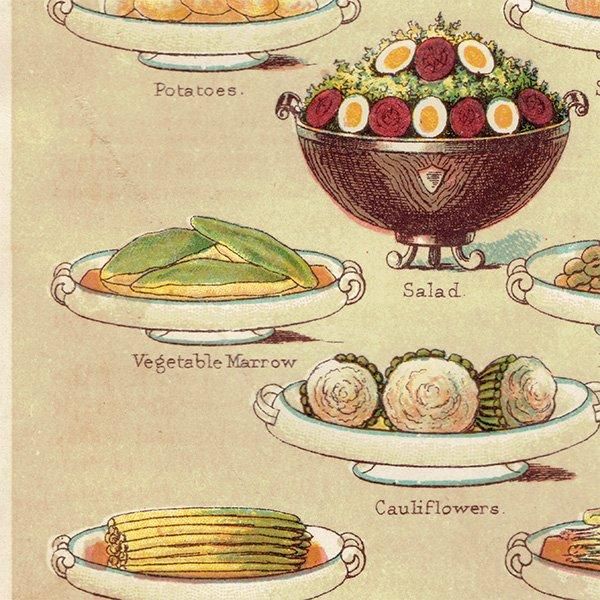 ߥӡȥβܤ VEGETABLES  1895ǯ ꥹƥץ 0134