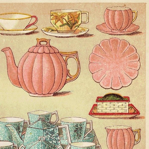 ߥӡȥβܤ BREAKFAST AND TEA CHINA 1895ǯ ꥹƥץ 0135
