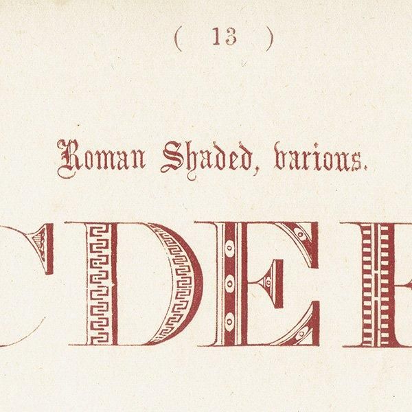 ե٥å Roman Shaded, barious ꥹ ƥץ 1900ǯ 1001