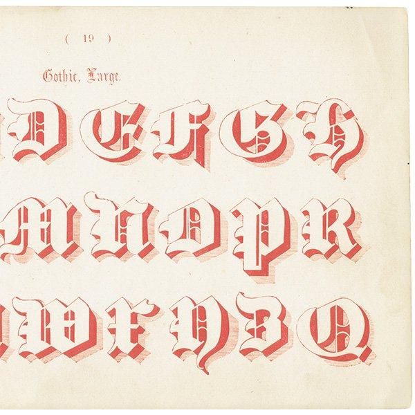 ե٥å Gothic, Large ꥹ ƥץ 1900ǯ 1004