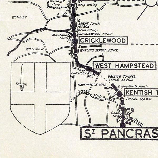 ȡѥ󥯥饹St PANCRAS˼ Ŵƻ롼ȥޥå ơޥå 1940ǯ ꥹ | 1003