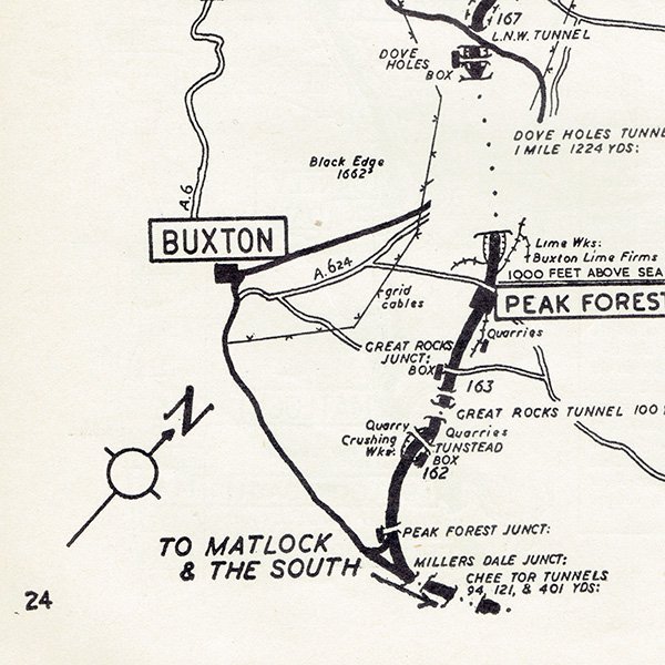 PEAK FORESTBUXTONBUXWORTH Ŵƻ롼ȥޥå ơޥå 1940ǯ ꥹ | 1005