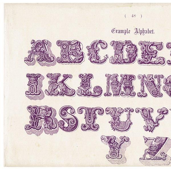ե٥å Example Alphabet ʸ ꥹ ƥץ 1900ǯ 1011