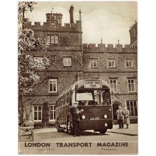 LONDON TRANSPORT MAGAZINE ɥ̶ɤλ 1955ǯ6 1001
