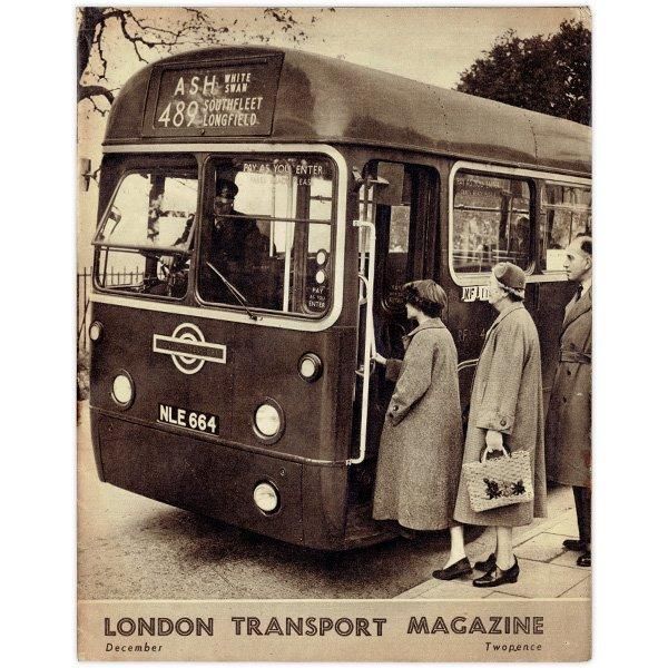 LONDON TRANSPORT MAGAZINE ɥ̶ɤλ 1957ǯ12 1002