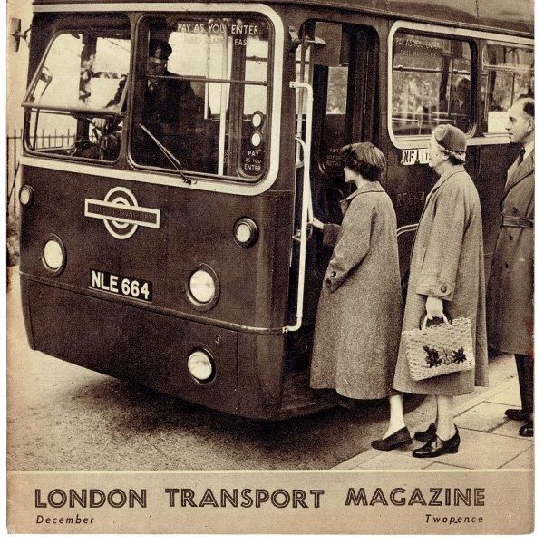 LONDON TRANSPORT MAGAZINE ɥ̶ɤλ 1957ǯ12 1002