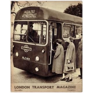 LONDON TRANSPORT MAGAZINE ɥ̶ɤλ 1957ǯ12 1002